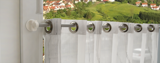 döfix magnetic curtain rod brackets